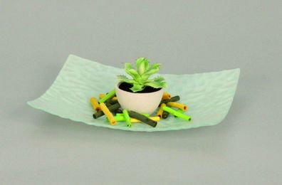 Deko - Schale MEDINA aus Glas, 39cm x 39cm