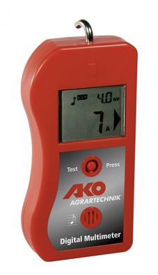 Multimeter Digitalanzeige zur exakten Fehlersuche im Elektrozaun Duo Funktion