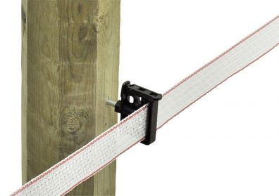 80 Stück im Eimer Klippisolator MAXI Tape für Weidezaunband und Elektroseil