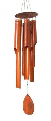 Bambus-Windspiel 40 cm, Klangspiel, Garten-Dekoration