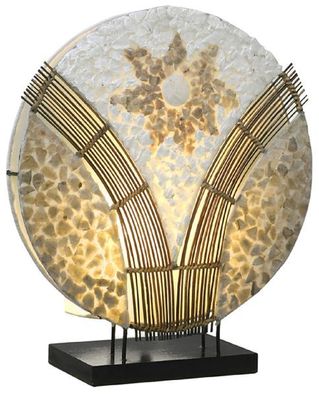 Tischlampe Luzie - Runde Lampe, 30 cm oder 40 cm, Deko-Leuchte, Stimmungsleuchte