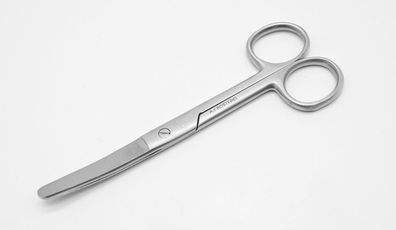 präparieren, Schere, spitz/stumpf, gebogen 14 cm