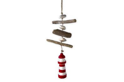 Mobile Windspiel Maritim, verschiedene Motive, u.a. Herz, Anker, Seestern, Leuchtturm