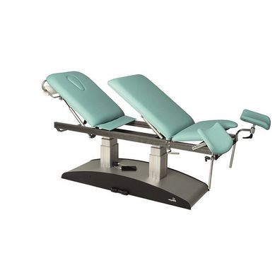 Gynäkologische Liege, Therapieliege, elektr. div. Farben + Hocker
