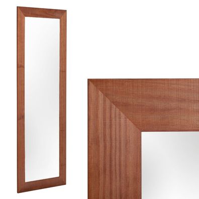 Wandspiegel Dark-Brown ca. 180x70cm Ganzkörperspiegel Holzspiegel Madeira
