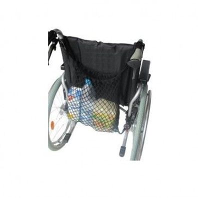 Einkaufnetz, schwarz für Rollator, Rollstühle, Gehgestelle, Rollatoren