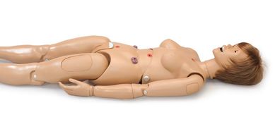 Pflegepuppe, Krankenpflege, Krankenpflegepuppe Altenpflege Puppe mit Katheterisierung