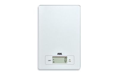ADE Küchenwaage Julia KE1823 Waage aus Sicherheitsglas Sensor-Touch Zuwiegefunktion