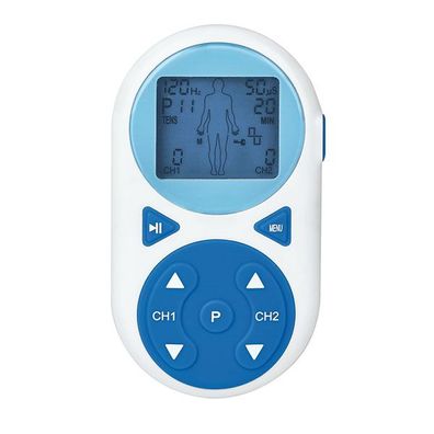 TENS / EMS Kombigerät, Schmerztherapie Muskelstimulation Massage, mit Elektroden