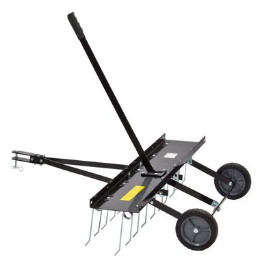 Vertikutierer Rasenstriegel Entmooser Rasenbelüfter 100cm für Rasentraktor