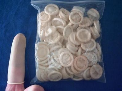 OP Fingerlinge, Gr. M / 3 puderfrei Latex 100 St