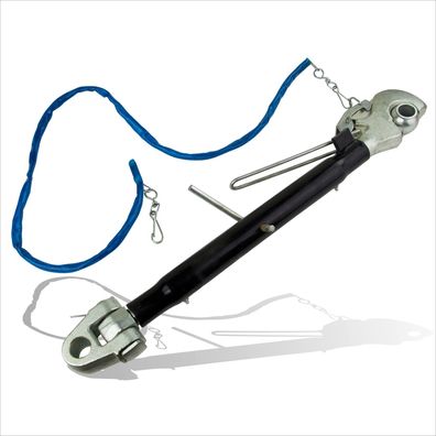 Oberlenker 740-1020mm Gewindeoberlenker Kat 3 Schnell-Fanghaken und Gabelkopf
