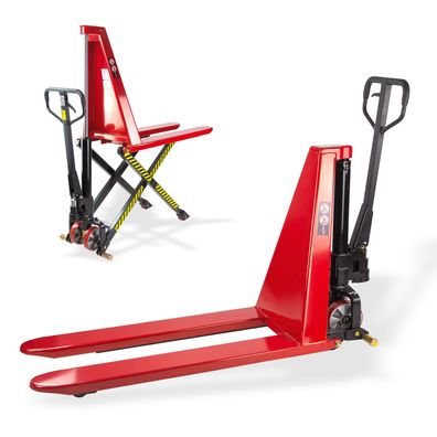 Scherenhubwagen Hubwagen Gabelhubwagen Handhubwagen 1000 kg Hubhöhe 800 mm