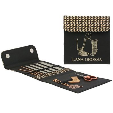 Lana Grossa Sockennadel-Set DELUXE Edelstahl by Tanja Steinbach