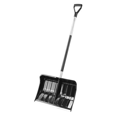 Schneeschieber Schneeschaufel Schneeräumer Schneeschippe Alu/PVC 550x370x144mm