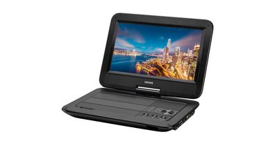 Denver MT-1084NB Portabler DVD-Player USB 10.1 Zoll Schwarz