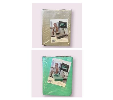 Yoga-Matte Faltbar platzsparend langlebig rutschfest pflegeleicht PVC