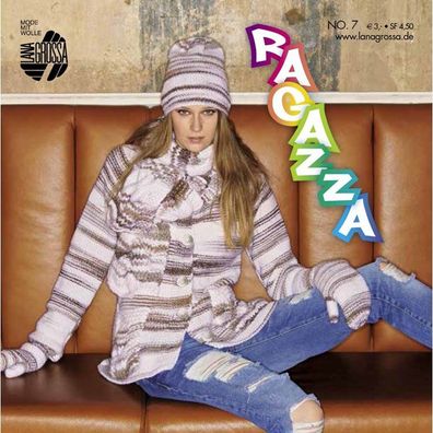 Lana Grossa Ragazza No. 7 (Booklet mit 73 Modellanleitungen zum Stricken und Häkeln)