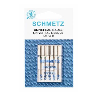 Schmetz Nähmaschinennadel Universal 130/705H Stärke 70-100 5 Stück