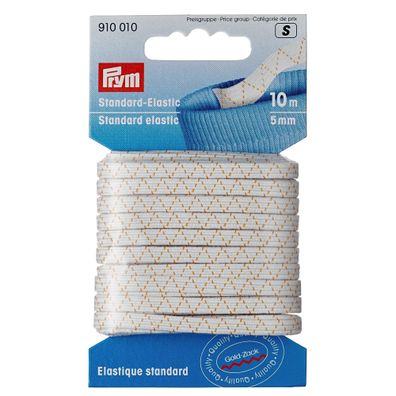 Prym Standard-Elastic weiß 5 mm 10 m Gummiband