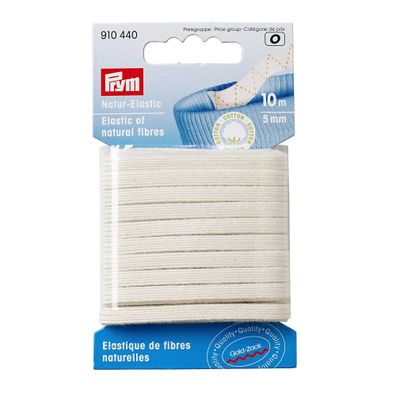 Prym Natur-Elastic 5mm rohweiß 10m Gummiband