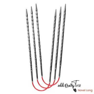 addiCraSyTrio Novel Long 30 cm Rundstricknadeln 770-2 (3er Set) 2.0 - 8.0 mm