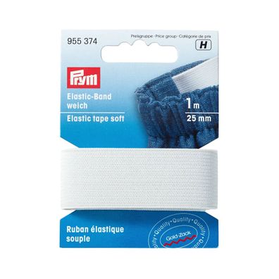 Prym Elastic-Band weich 25 mm 1 m Gummiband