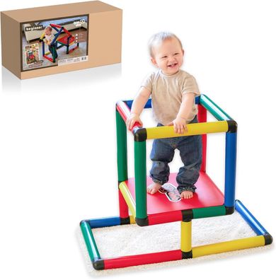 QUADRO Beginner Klettergerüst & Lernturm 116 Teile ab 6 Monate Indoor Outdoor