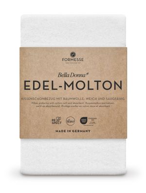 Bella Donna Edel-Molton Kissenschonbezug Schutzbezug temperaturausgleichend