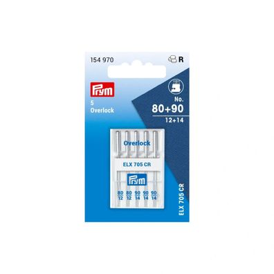 Prym Nähmaschinennadeln Overlock 80-90 sortiert