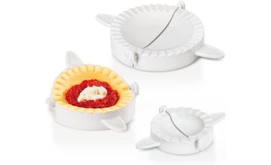 Metaltex 252340084 Form zur Herstellung von Ravioli und anderen Knödeln 3er-Set