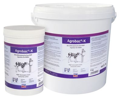 Agrobac-K Powder 1kg zur Unterstützung der Verdauung von Kälbern