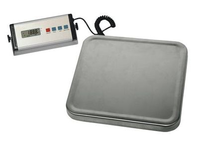 Tischwaage digital 150 kg frei platzierbare Anzeigeeinheit Waage