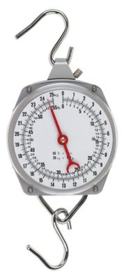 Zeigerschnellwaage Hängewaage bis 25 kg Kofferwaage Unterteilung je 100 g