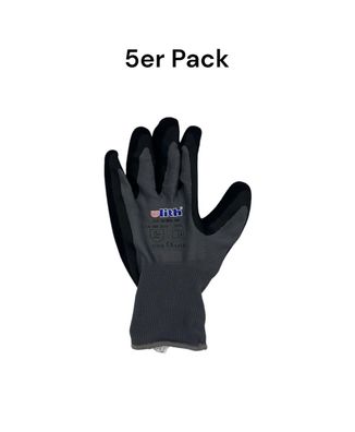 5er Pack Ulith Arbeitshandschuhe grau Gr. 10/XL Soft-Latex EN388