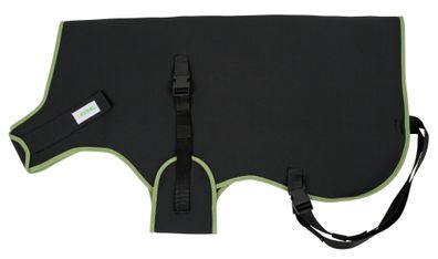 Kälberdecke Premium schwarz, 80 cm