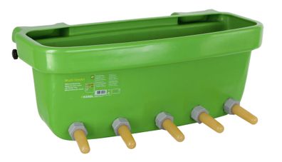 Kälbertränkewanne Multi Feeder mit Ventil 149 und Sauger 1454