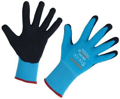 10 Paar Touchscreenhandschuh EasyTouch blau, Gr. 10/XL Handschuh Touchscreen