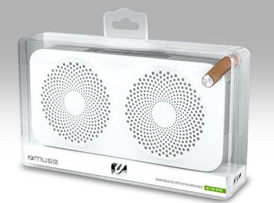 Muse M-750 BTW Bluetooth Lautsprecher Box Speaker Staub- und Spritzwasserschutz