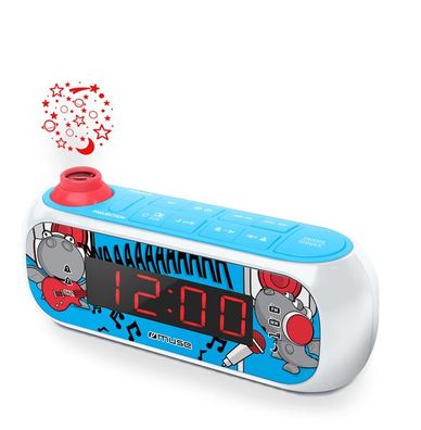 Muse M-167 KDB Kinder-Wecker Kinder-Radio-Wecker Sternen-Projektion