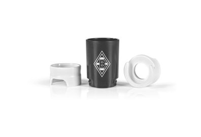 BMG Taste Hero Borussia Mönchengladbach Bier-Aufbereiter Flaschenaufsatz schwarz/weiß
