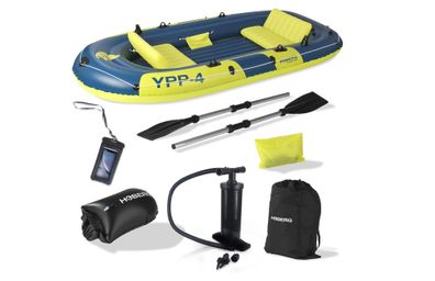 Hoberg 4-Sitzer Schlauchboot YPP-4 Freizeitspaß auf dem Wasser 4 Personen