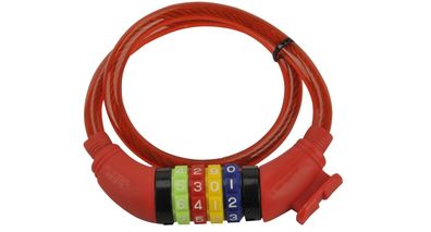 Fischer Kinder Seilschloss Rot Länge 60 cm