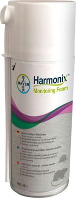 Bayer Harmonix Monitoring Schaum, 400 ml Ermittlung von Nagern Spuren Aufspüren