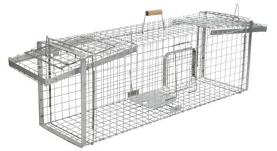 Kastenfalle Alive Predator Super, 120 x 33 x 42 cm Nagerfalle Tierfalle Falle