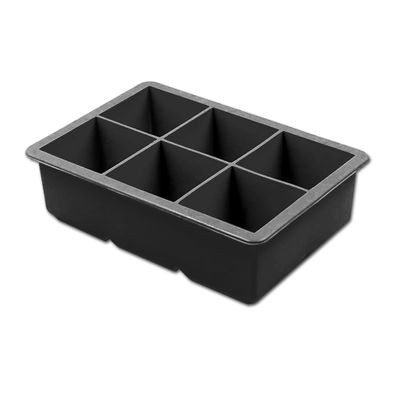 MORITZ & MORITZ XL Silikon Eiswürfelform 6 Jumbowürfel 4,6 × 4,6 cm
