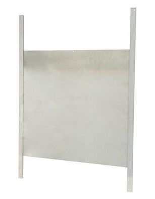 Hühner-Schiebetür 430 x 400 mm Alu Schiebetür inkl. Führungsschienen Schiebetür