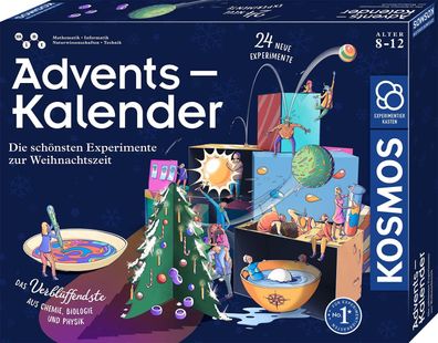 KOSMOS 661076 Experimentierkasten Adventskalender