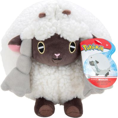 Pokémon Wolly Plüsch 20 cm PKW0055 offiziell lizenziertes Kuscheltier Jazwares