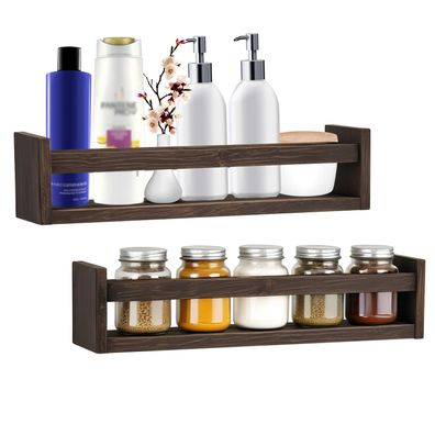 Mein-Regal Wandregal Alma Rustikal Set 2 Stk. aus Holz